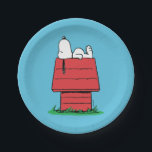 Plato De Papel Cacahuetes | Secuestro de Snoopy<br><div class="desc">Añade un toque relajado y caprichoso a tus reuniones con estas placas de papel con Snoopy echando una siesta tranquila. Perfecto para comidas informales,  picnics o fiestas,  este encantador diseño le aporta el encanto relajado de la pandilla de los maníes a su mesa.</div>