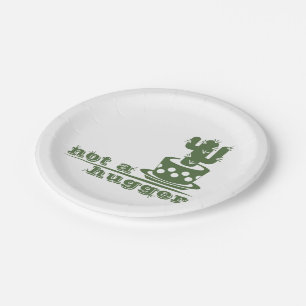Plato De Papel Cacti No es gracioso decir