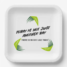 Plato De Papel ¡Cada día es especial!