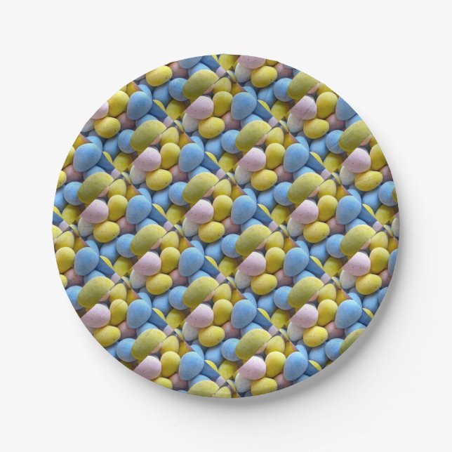 Plato De Papel Cadbury Mini Eggs (Anverso)