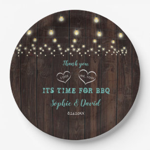 Plato De Papel Cadena de cosecha única que ilumina el antiguo gra