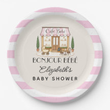 Café Francés París Bebe Niña Baby Shower