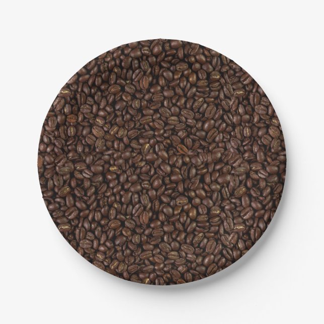 Plato De Papel Café frijol (Anverso)