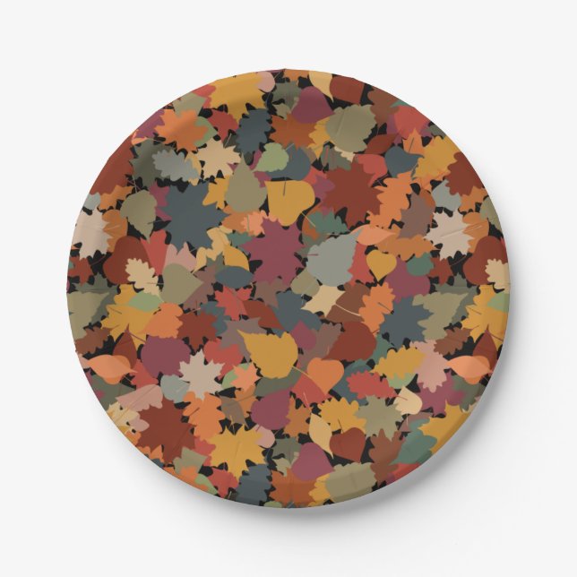 Plato De Papel Caída y hurtos (Anverso)