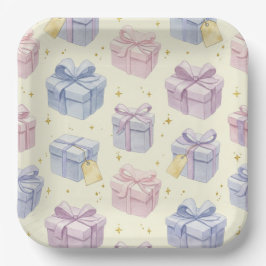 Plato De Papel Cajas de regalo, de Natasha Us