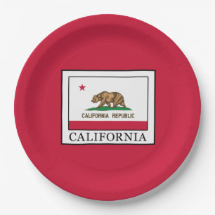 Plato De Papel California