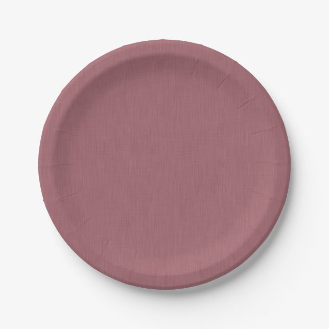 Plato De Papel Calm & simple visual mauve textured background  (Anverso)