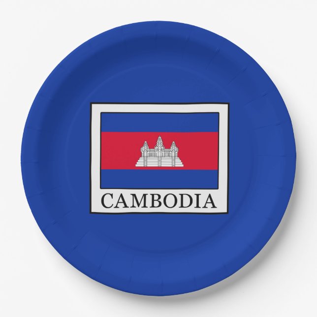 Plato De Papel Camboya (Anverso)