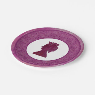 Plato De Papel Camelot: Reina
