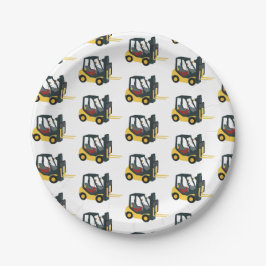 Plato De Papel Camión de elevación de horquilla