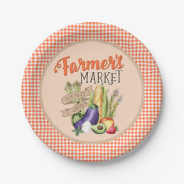 Plato De Papel Campesinos comercializan Baby Shower