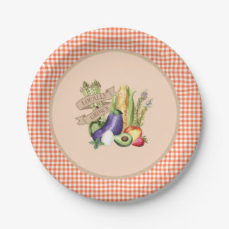 Plato De Papel Campesinos comercializan Baby Shower