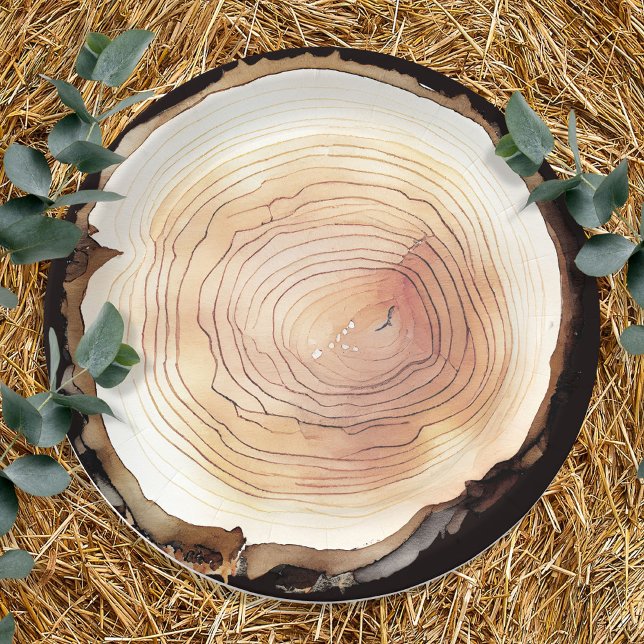 Plato De Papel Camping Adventure Kids Birday Fiesta Wood (Subido por el creador)