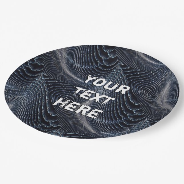 Plato De Papel Camuflaje anti-vigilancia #1 (Angular)