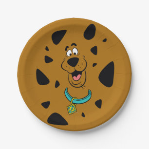 Plato De Papel Camuflaje de Scooby-Doo