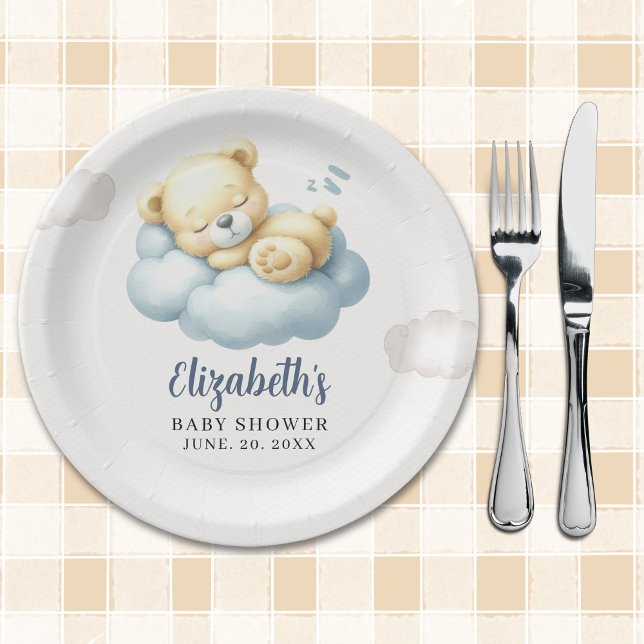 Plato De Papel Can’t Bear the Wait – Baby Boy on the Way (Subido por el creador)