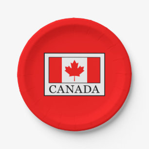 Plato De Papel Canadá