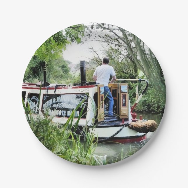 PLATO DE PAPEL CANALES (Anverso)