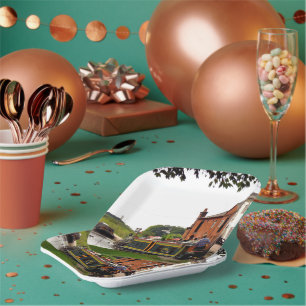PLATO DE PAPEL CANALES