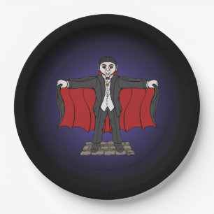 Plato De Papel Cáñamo/Drácula