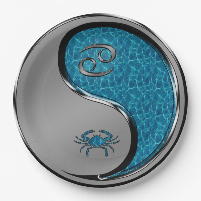 Plato De Papel Cancer the Crab (Anverso)