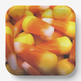 Plato De Papel Candycorn