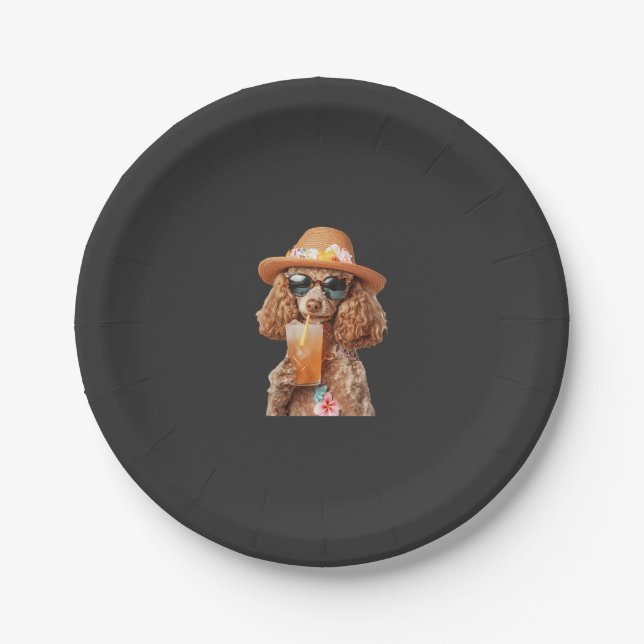 Plato De Papel Caniche (Anverso)