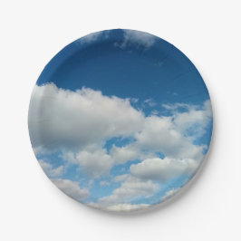 Plato De Papel Capas de nubes