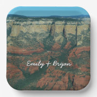 Capas de rocas rojas en Sedona Arizona
