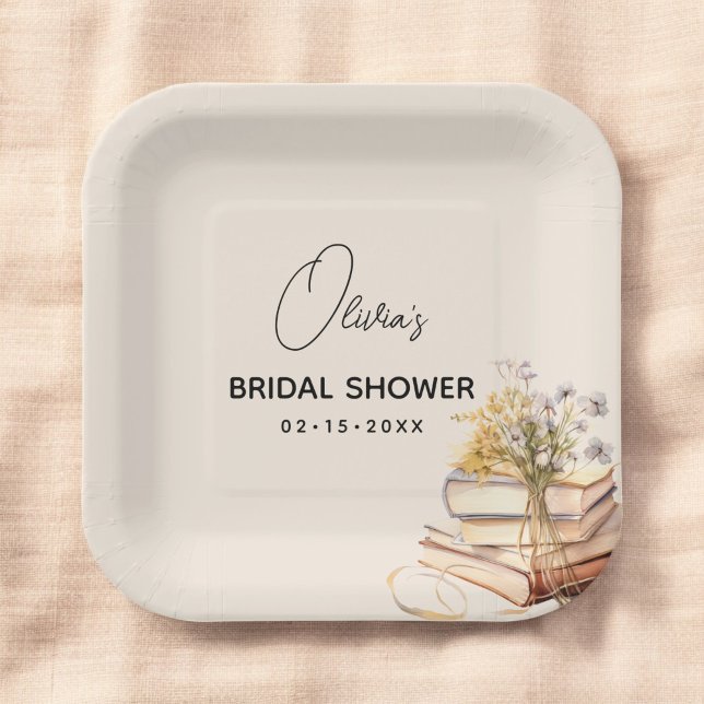 Plato De Papel Capítulo Nuevo y Elegante Comienza Libro de Desped (Subido por el creador)