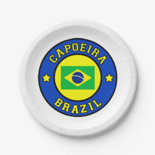 Plato De Papel Capoeira