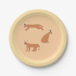 Plato De Papel Caracales 