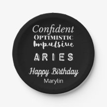 Características de la diversión de Aries Zodiac Cu