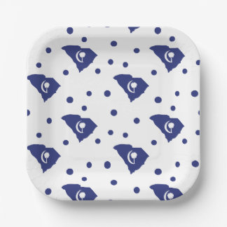Plato De Papel Carolina del Sur