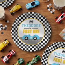 Carrera de Autos Rápidos Cumpleaños número 1