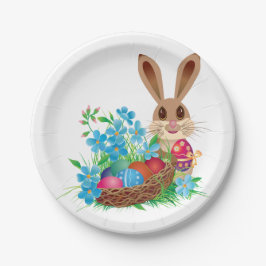 Plato De Papel Cartas de juego de Pascua para niños