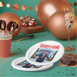 Plato De Papel Casa de Trump Daddys