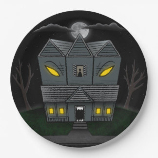 Plato De Papel Casa Monstrual de Hauned