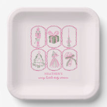 Cascanueces Rosa Un Baby Shower Alegre