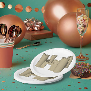 Plato De Papel Caso abierto
