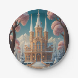 Plato De Papel Castillo de Sueños de Whispering