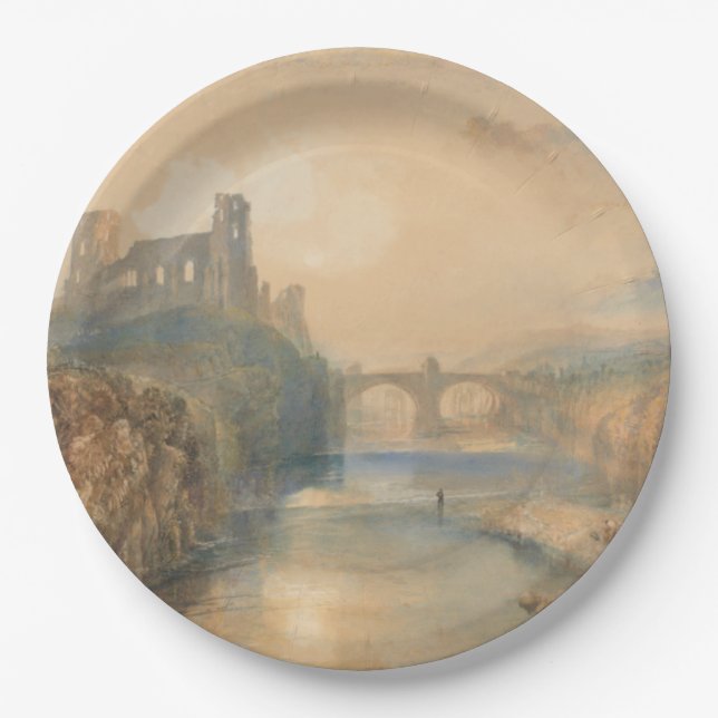 Plato De Papel Castillo de William Turner Barnard (Anverso)