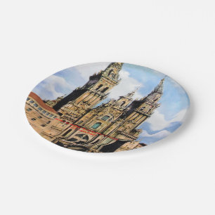Plato De Papel Catedral de Santiago de Compostela (A Coruña)