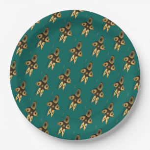 Plato De Papel Cazador inuit fractal