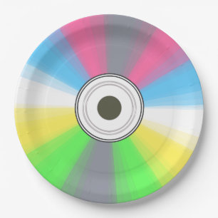 Plato De Papel CD falso fresco