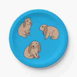 Plato De Papel Cebollas de temática volcánica