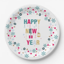 celebración de Año Nuevo feliz