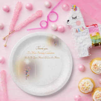 Plato De Papel celebración mágica planchas de papel de cumpleaños