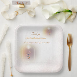 Plato De Papel celebración mágica planchas de papel de cumpleaños