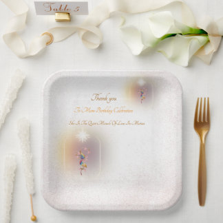 Plato De Papel celebración mágica planchas de papel de cumpleaños
